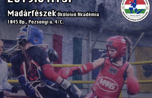 Amatőr Utánpótlás Muaythai Magyar Bajnokság nevezés és versenykiírás